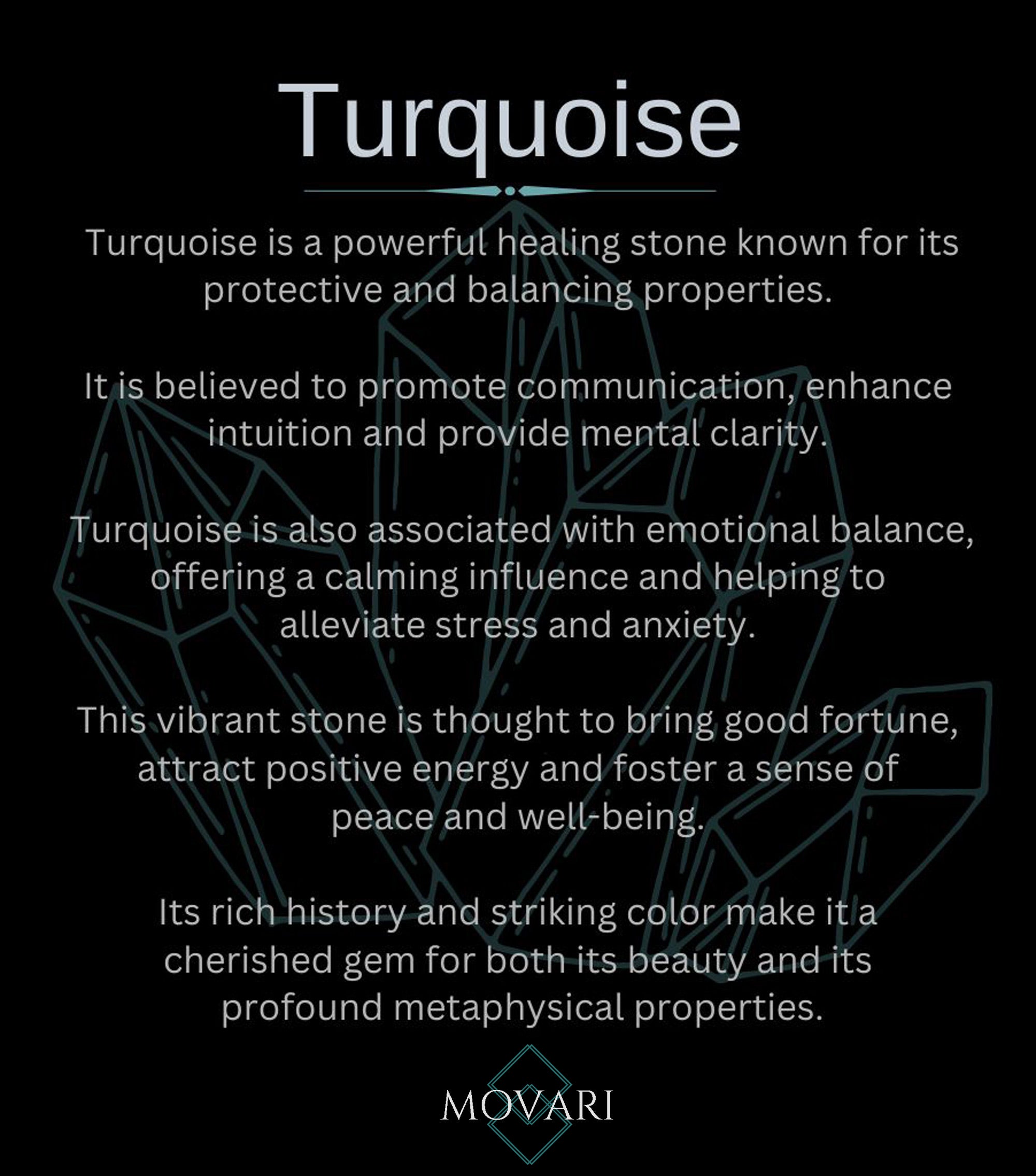 turquoise meaning card