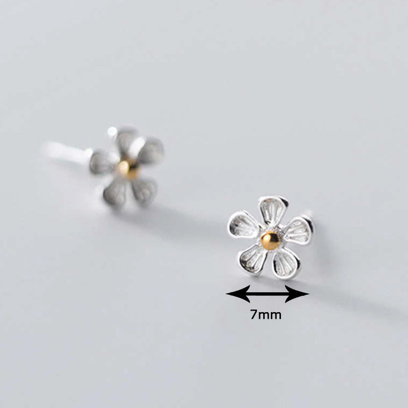 size earrings daisy