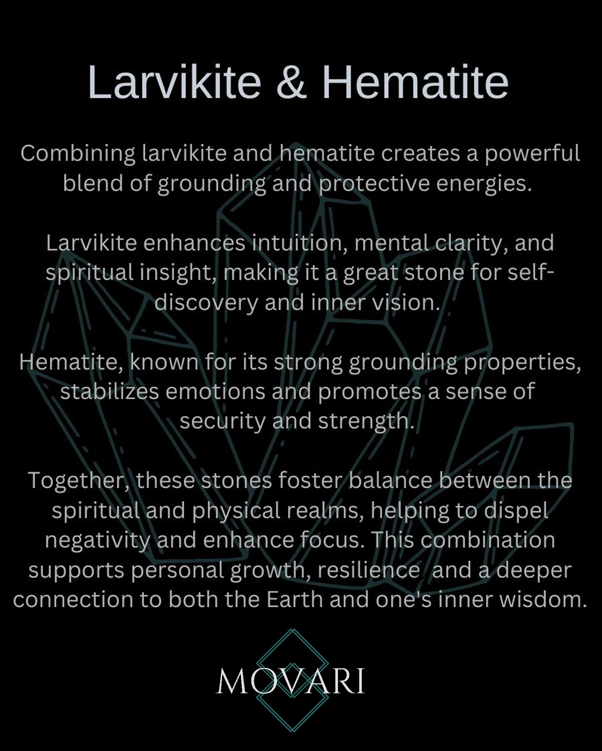 larvikite hematite crystal info