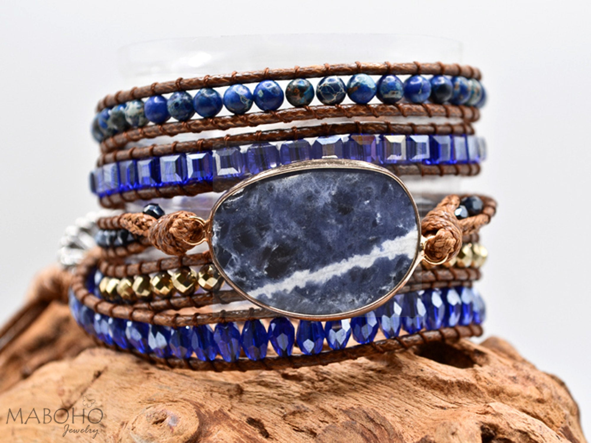 lapis lazuli 5 wrap