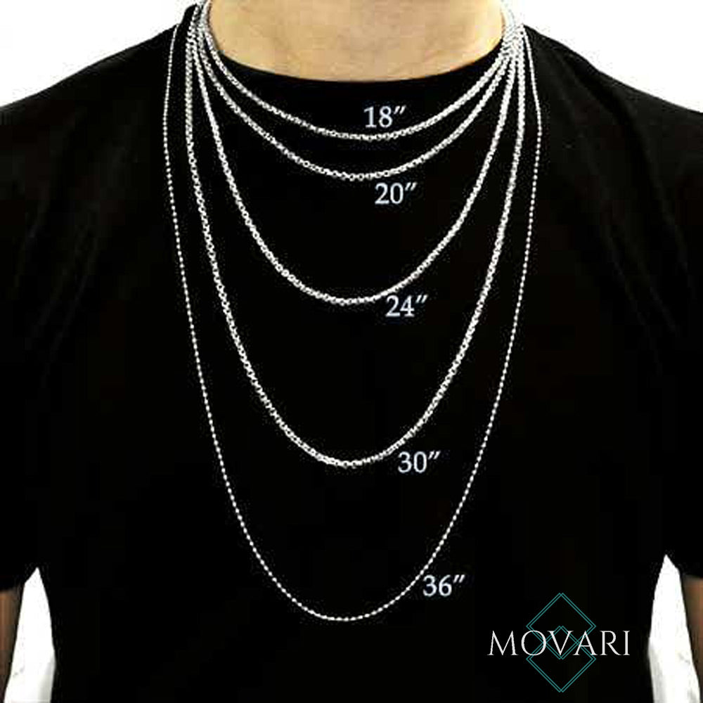 necklace sizes 