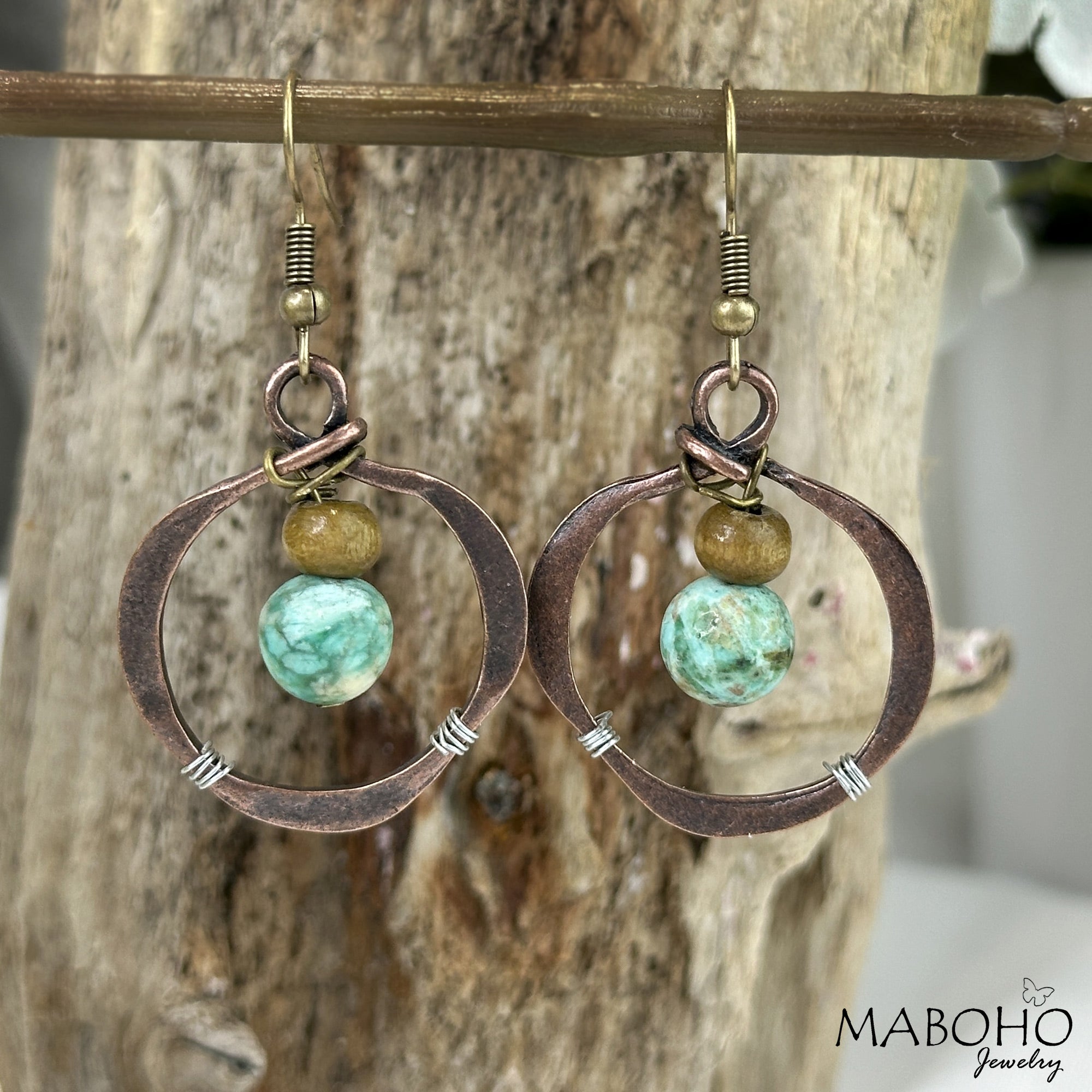 turquoise earrings